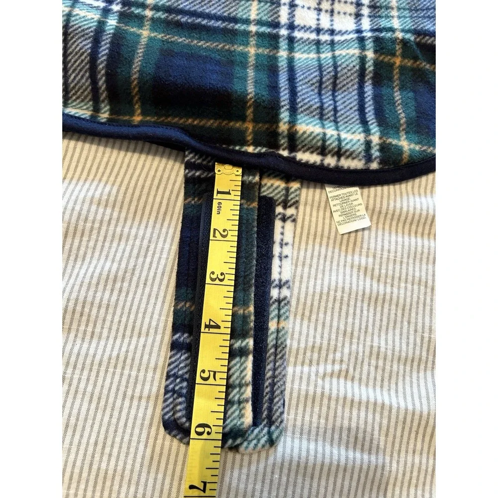 The Children's Place‎ Dog Plaid Moose Pajamas Size Medium Micro Fleece Green